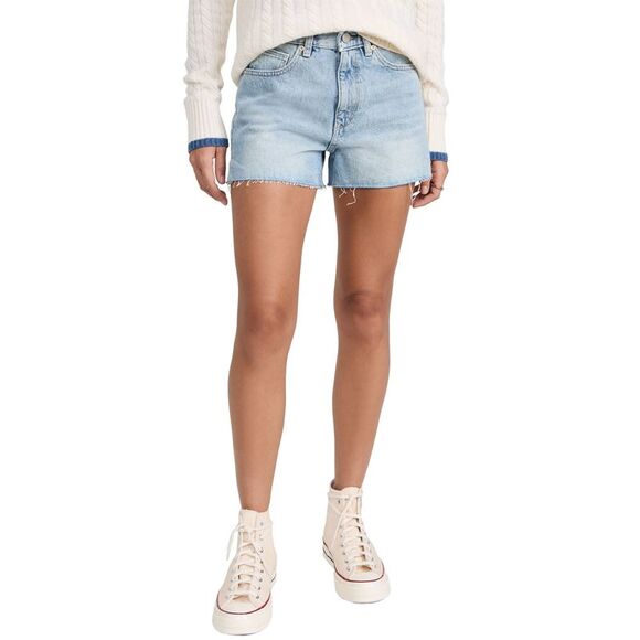 DL1961 Womens Zoie Mid Rise Cut Off Jean Shorts 28 Vintage Lighthouse - NWT
